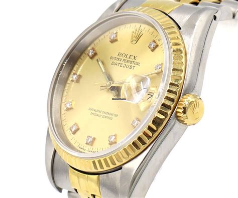 18k two tone rolex datejust 1993|Rolex Datejust.